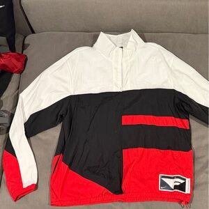 Nike Red and Black Flight Series Jacket